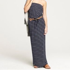 J.Crew Striped Maxi (belt not included)